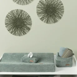 Panier de toilette Sense vert d'eau (18 x 18 cm)