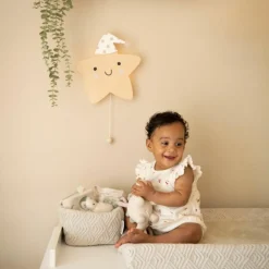 Panier de toilette Sierra Warm Linen (18 x 18 cm)