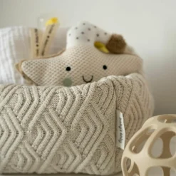 Panier de toilette Sierra Warm Linen (18 x 18 cm)