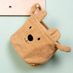 Panier de toilette Teddy beige (25 x 20 cm)