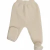 Pantalon en maille Sable (0-1 mois)