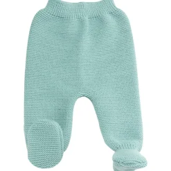 Pantalon en maille Vert sauge (0-1 mois)