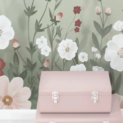 Papier peint décor XL Jardin fleuri