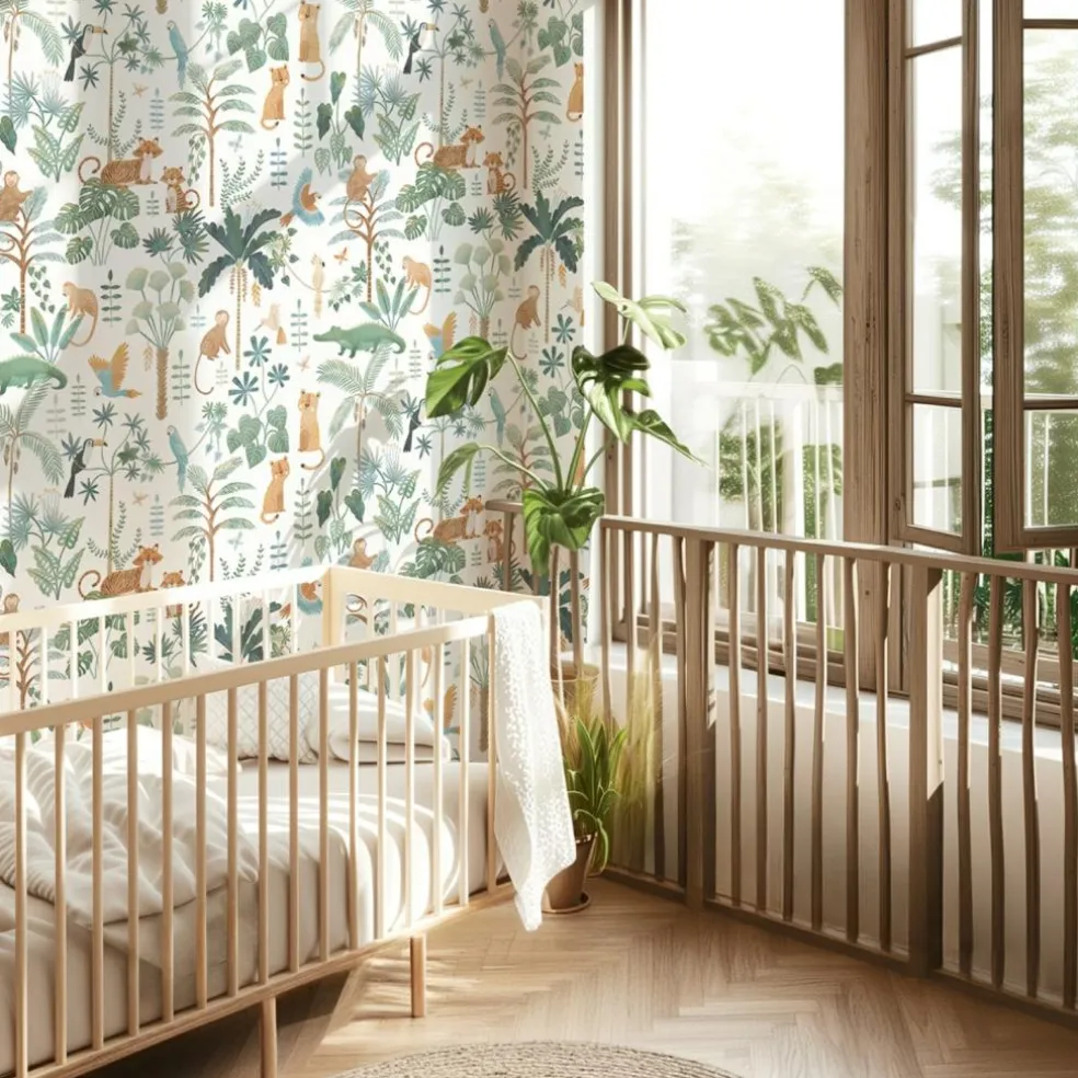 Papier peint Escapade sauvage (50 cm x 10 m)