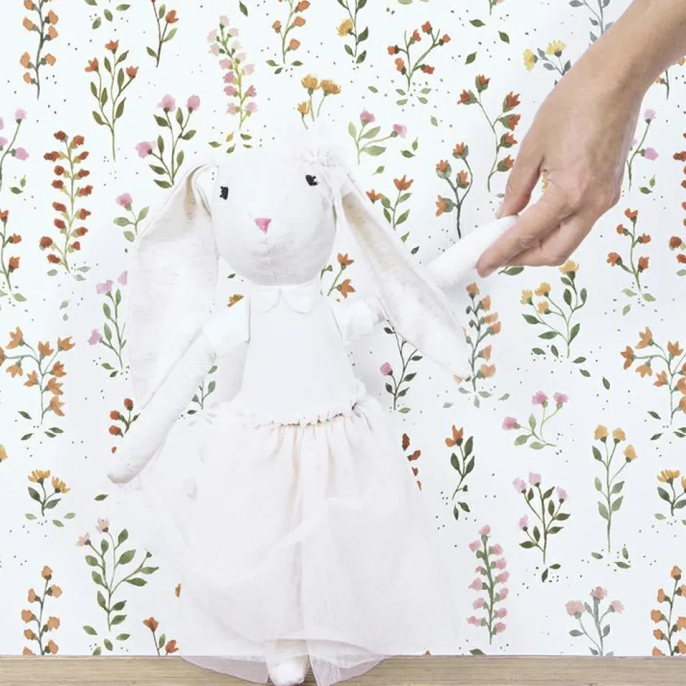 Papier peint fleurs Queyran (50 cm x 10 m)