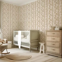 Papier peint Guirlandes de fleurs (50 cm x 10 m)