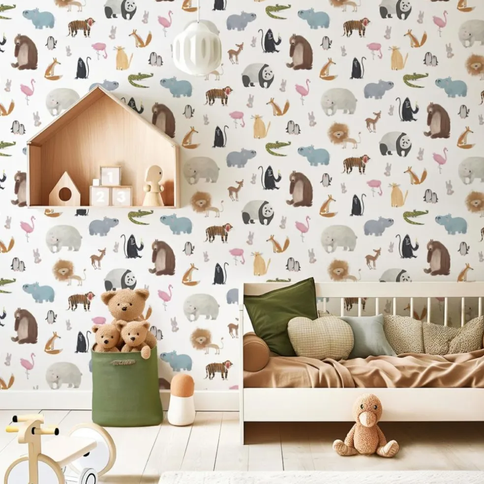 Papier peint Les animaux (50 cm x 10 m)