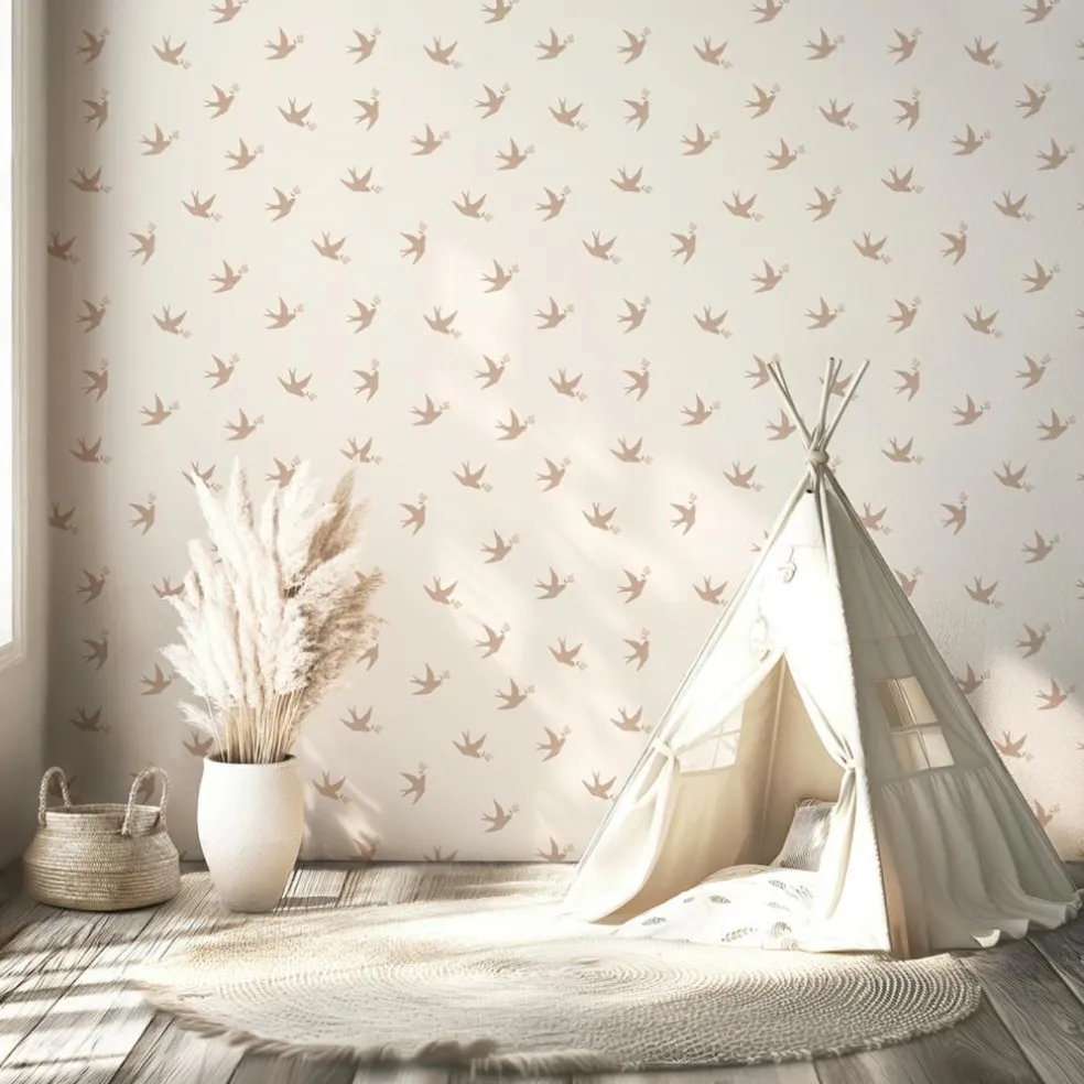 Papier peint Les hirondelles (50 cm x 10 m)