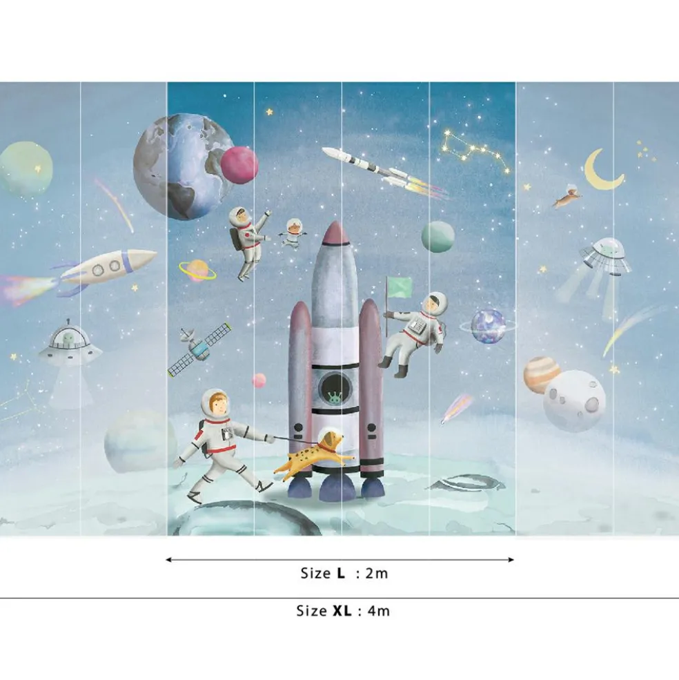 Papier Peint Panorama Espace XL (250 x 400 cm)