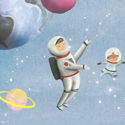 Papier Peint Panorama Espace XL (250 x 400 cm)