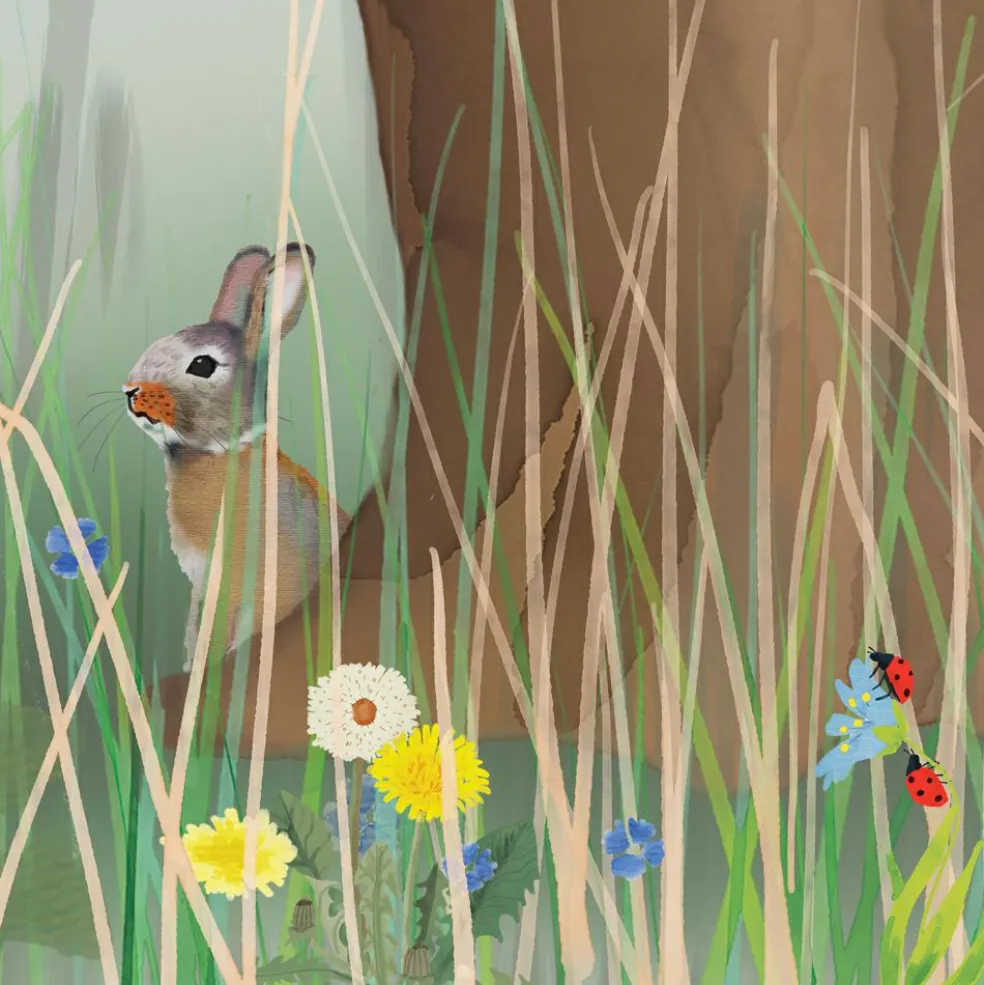 Papier Peint Panorama Ma cabane XL (250 x 400 cm)