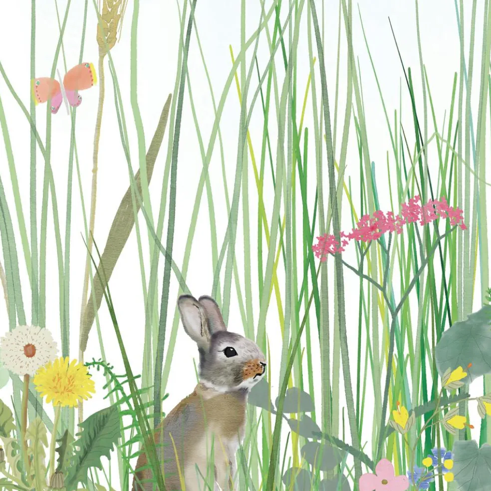 Papier Peint Panorama Mon jardin L (250 x 200 cm)