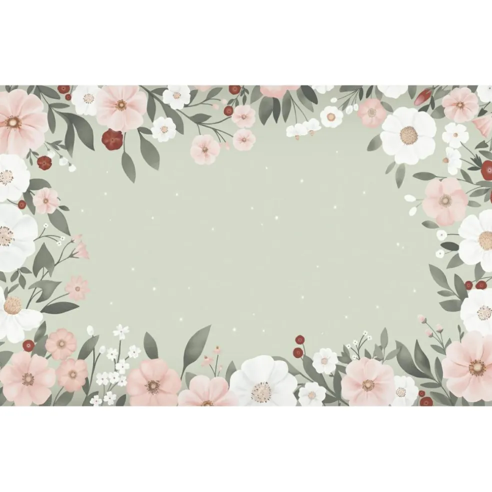 Papier peint panoramique Harmonie florale