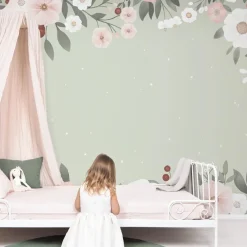 Papier peint panoramique Harmonie florale