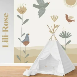 Papier peint panoramique Lili Rose