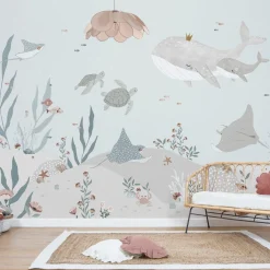 Papier peint panoramique Ocean field (200 x 248 cm)