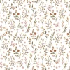 Papier peint Papillons et fleurs (50 cm x 10 m)