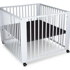 Parc bébé pliant Moritz White (89 x 95 cm)