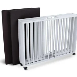 Parc bébé pliant Moritz White (89 x 95 cm)