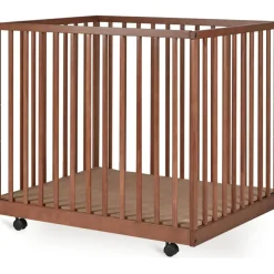 Parc Mori avec roulettes Chataigner (95 x 75 cm)