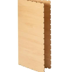 Parc pliant carré en bois Gaby hybride anthracite