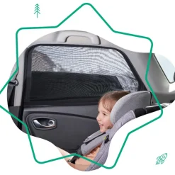 Pare-soleil chaussette voiture