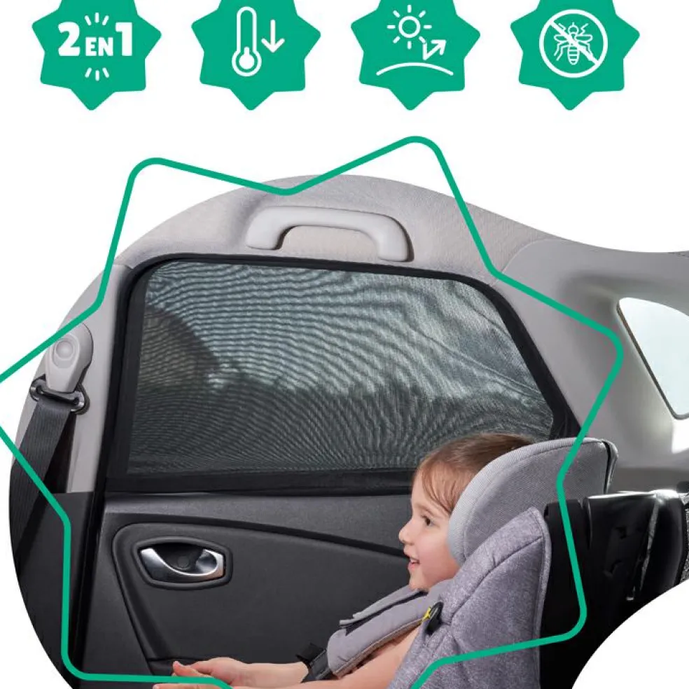 Pare-soleil chaussette voiture