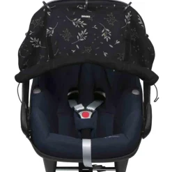 Pare-soleil universel Romantic Leaves Noir