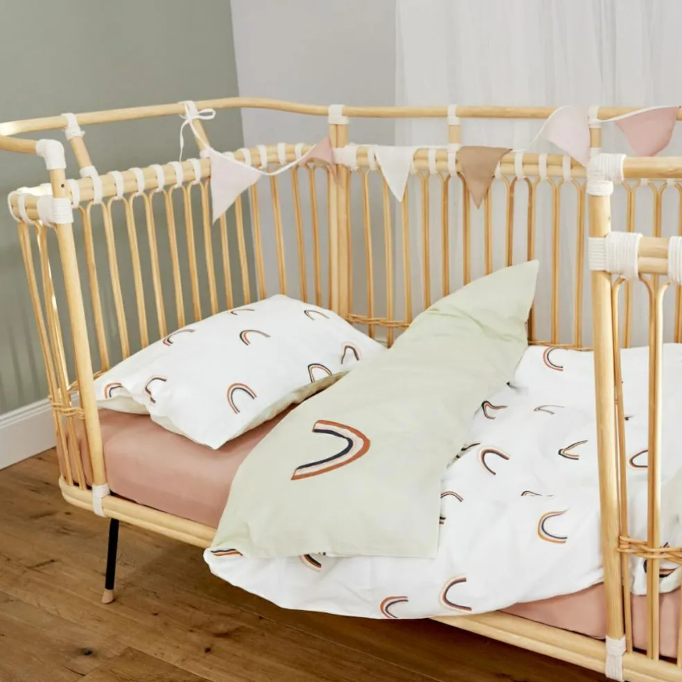 Parure de lit réversible Arc-en-ciel (100 x 140 cm)