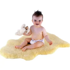 Peau d'agneau naturelle (90-100 cm)