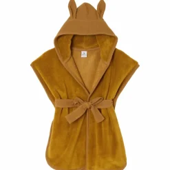 Peignoir bambou et gaze de coton havane (0-2 ans)