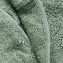 Peignoir de bain ash green vert (1-2 ans)