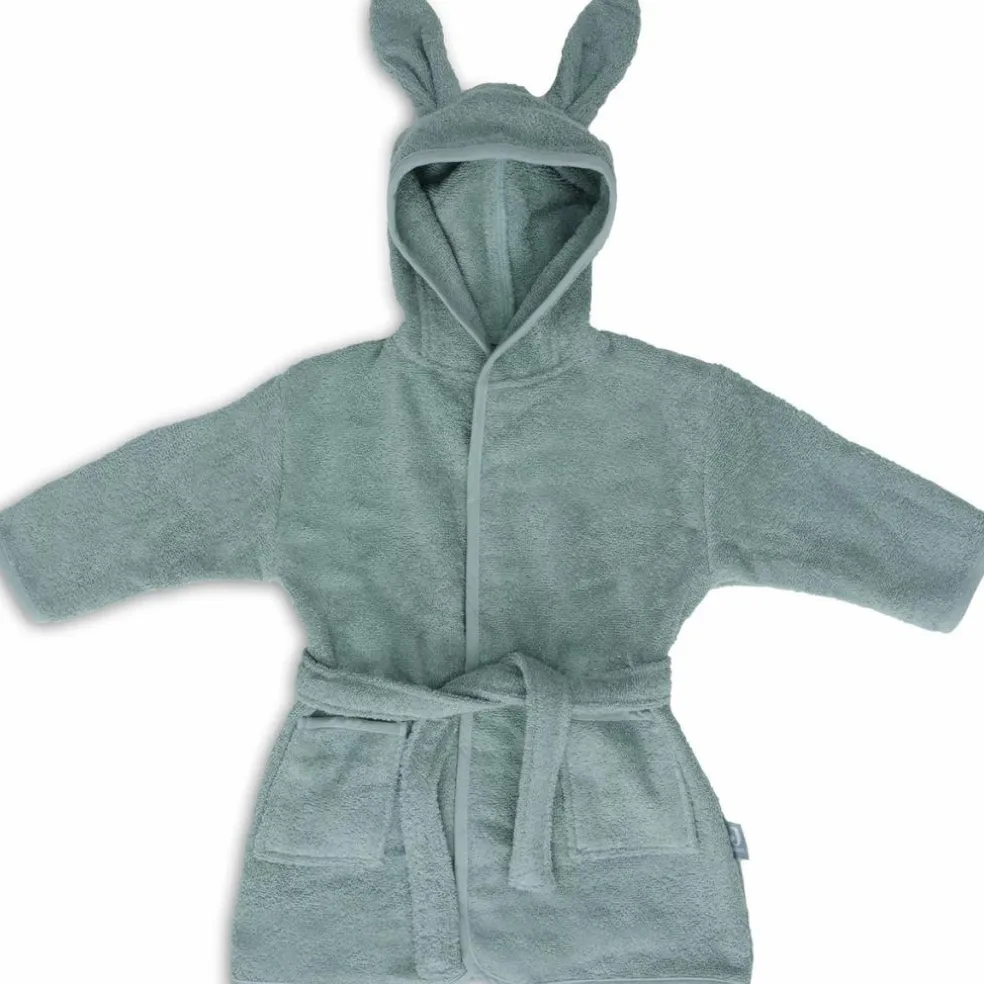 Peignoir en éponge Sea Green (1-2 ans)