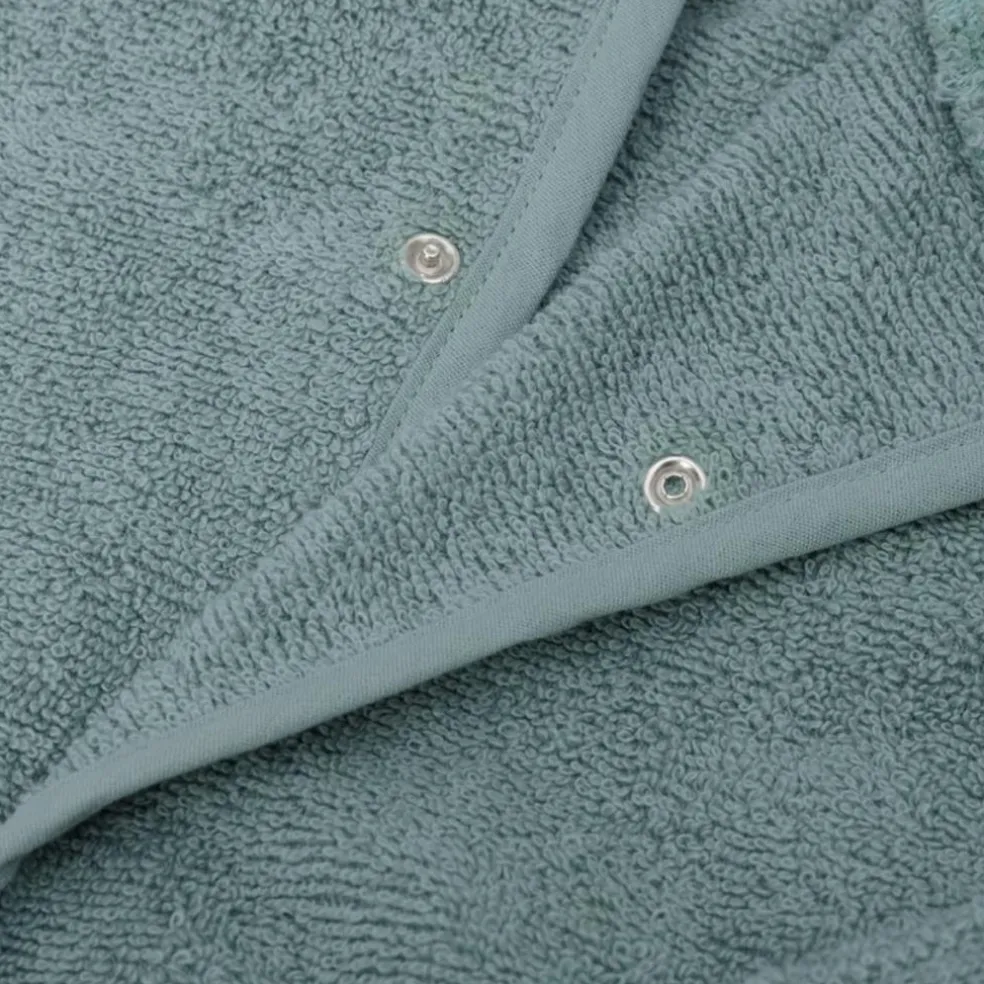 Peignoir en éponge Sea Green (1-2 ans)