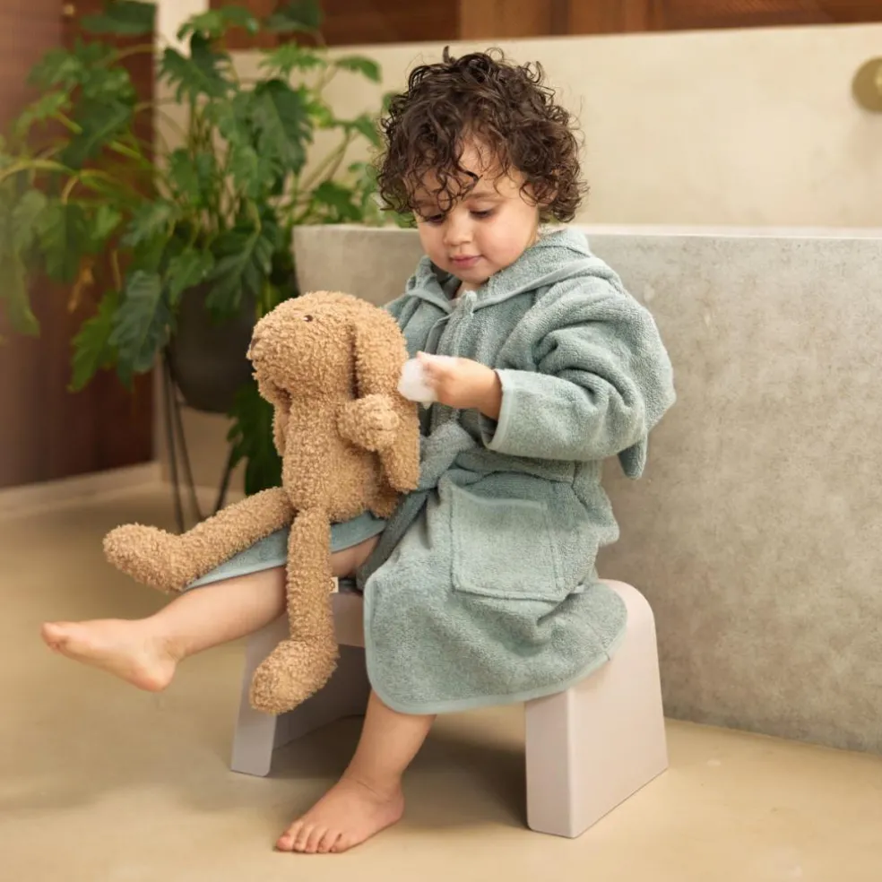 Peignoir en éponge Sea Green (1-2 ans)