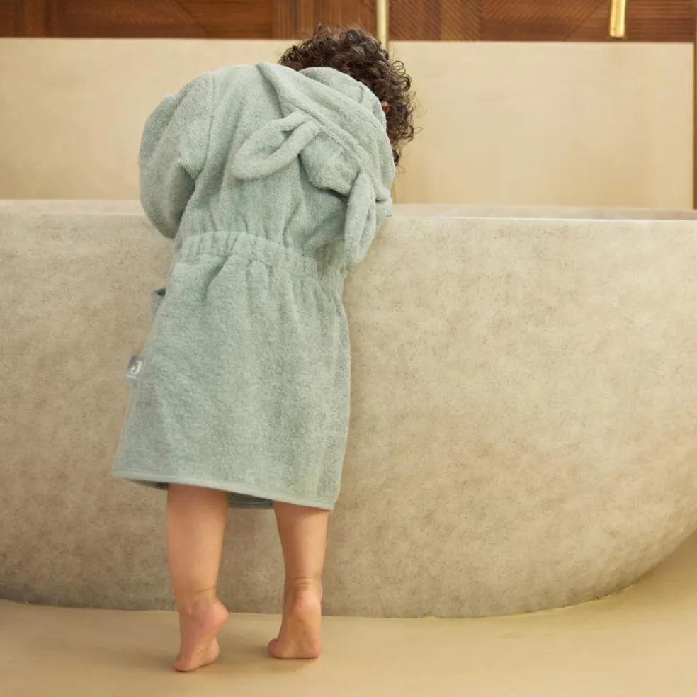 Peignoir en éponge Sea Green (1-2 ans)