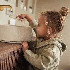 Peignoir Miffy Jacquard Olive Green (1-2 ans)