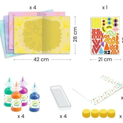 Peinture pour les petits A caresser