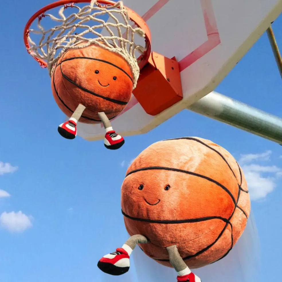 Peluche Amuseable Ballon de basketball (25 cm)