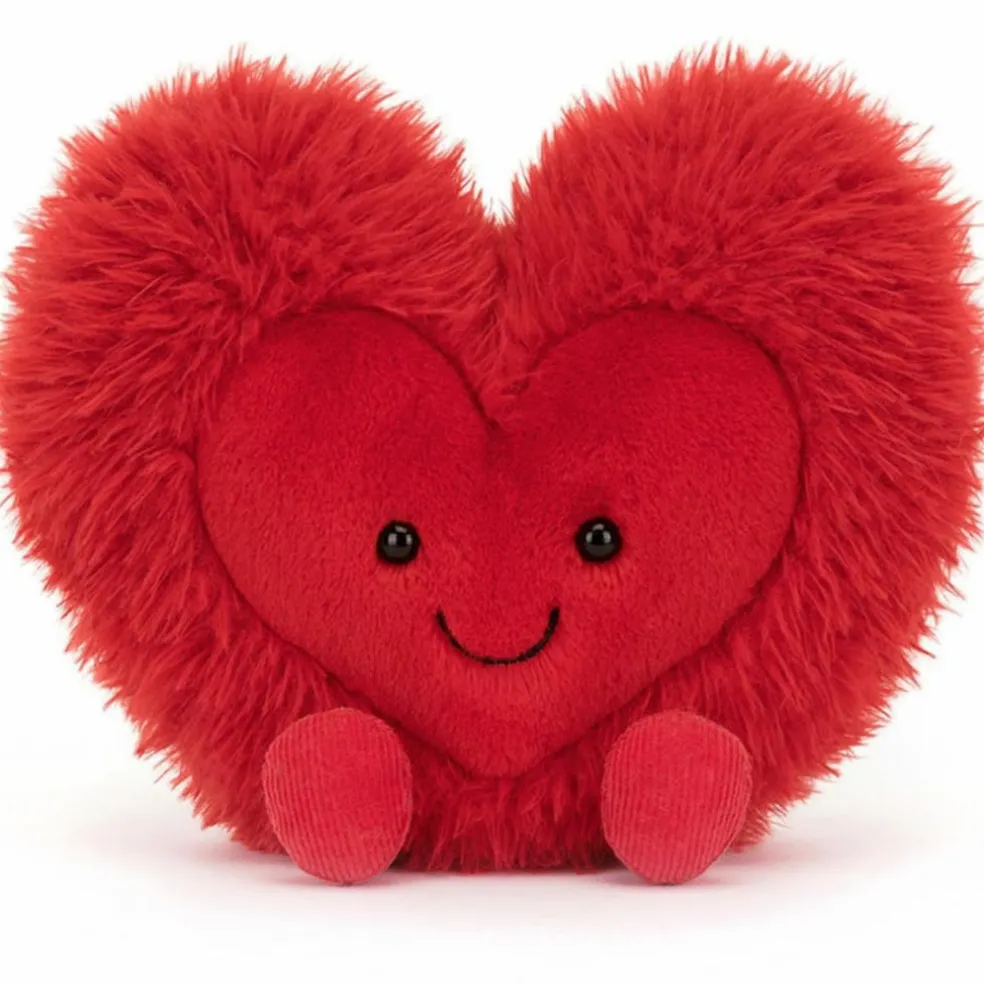 Peluche Amuseable Beatie Coeur (24 cm)