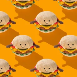 Peluche Amuseable Burger (12 cm)