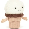 Peluche Amuseable Cornet de glace (14 cm)