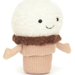 Peluche Amuseable Cornet de glace (14 cm)
