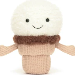 Peluche Amuseable Cornet de glace (14 cm)