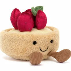 Peluche Amuseable Fleurette la Tarte aux fraises (11 cm)