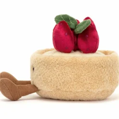 Peluche Amuseable Fleurette la Tarte aux fraises (11 cm)