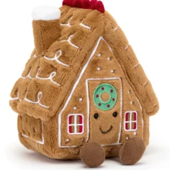 Peluche Amuseable Maison en pain d'épice (22 cm)