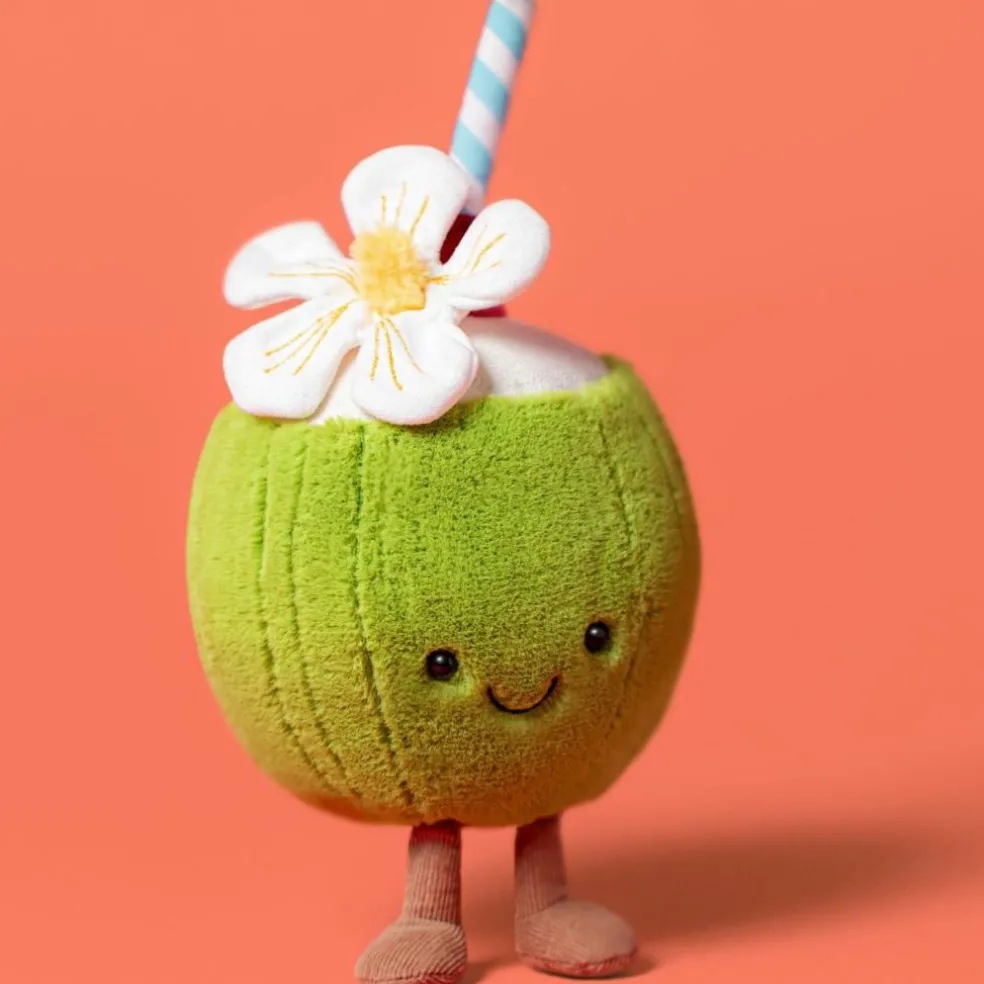 Peluche Amuseable Noix de Coco Aruba (15 cm)