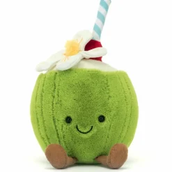 Peluche Amuseable Noix de Coco Aruba (15 cm)