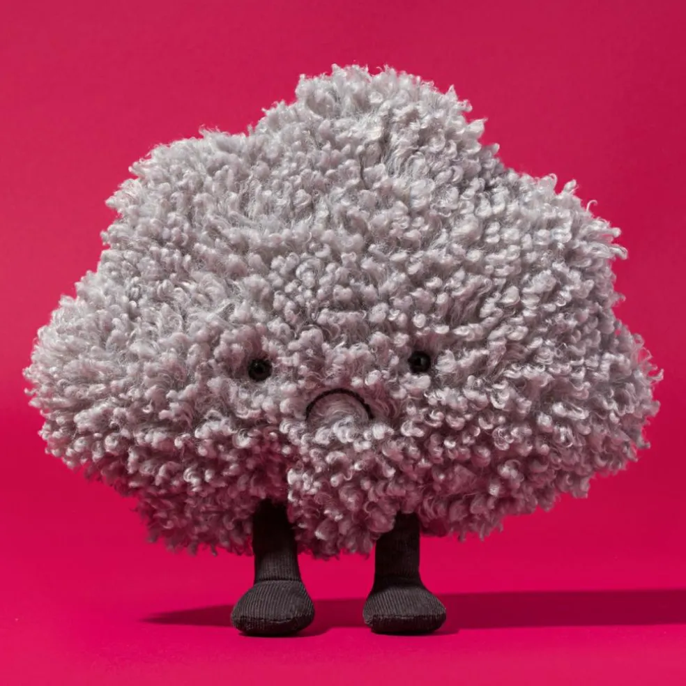 Peluche Amuseable Nuage d'orage (26 cm)